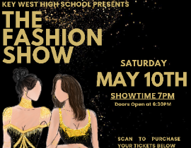  KWHS Fashion Show flyer 2025 - Saturday, May 10th at KWHS auditorium